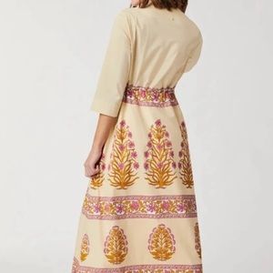 Spartina Linen Block Print Dress